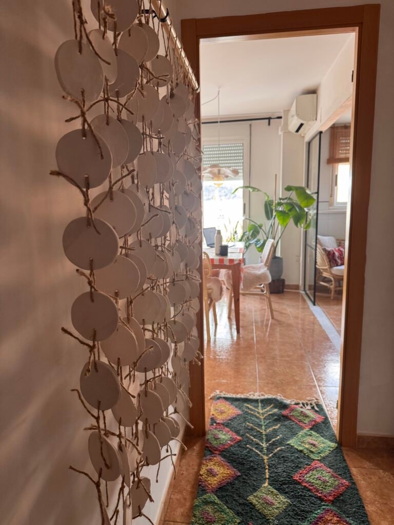 Cortina de decoración
