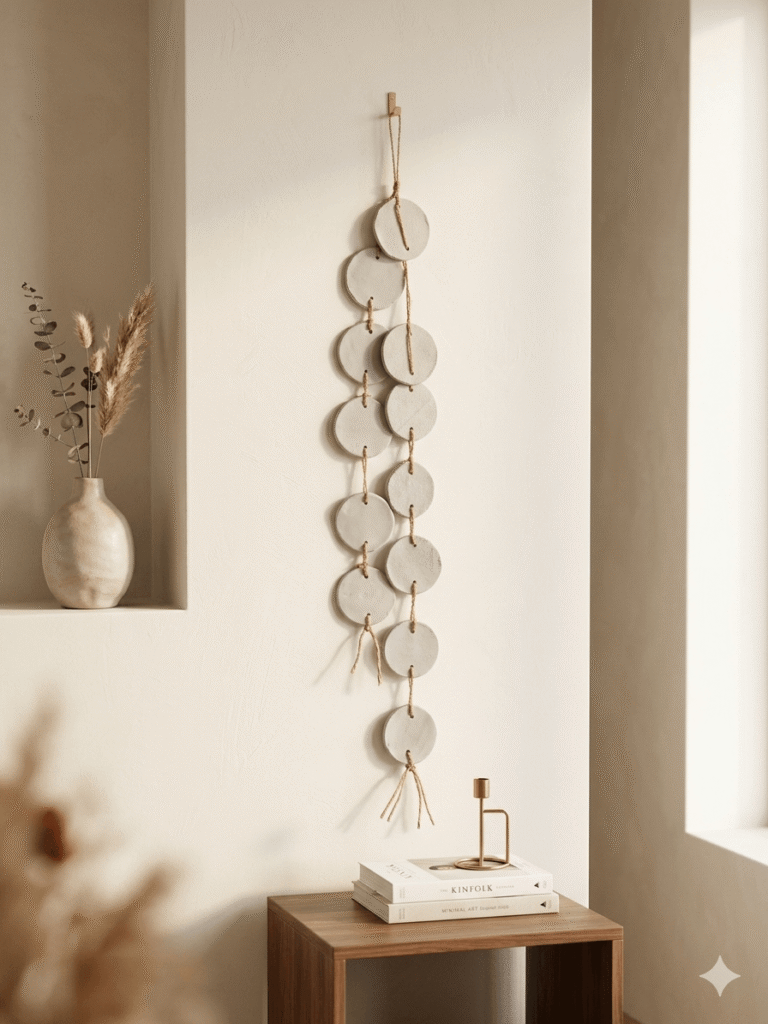 Cortina de ceramoca artesanal