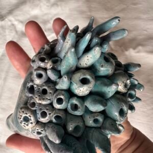 cerámica de autor cerámica artesanal cerámica en gres arrecife de gres azul